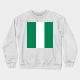 Nigeria Flag Crewneck Sweatshirt